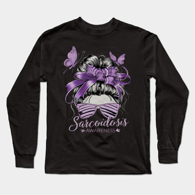 sarcoidosis awareness Long Sleeve T-Shirt by Japanese Fever